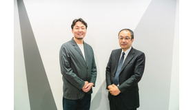 京都精華大学教授・鹿野利春氏（右）とライフイズテックの執行役員・丸本徳之氏（左）