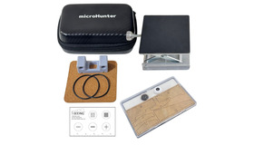 「ミクロハンターキットLite」と小型昇降台のセット