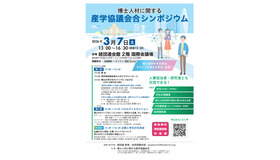 博士人材に関する「産学協議会合シンポジウム」