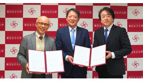 森本東京女子大学長と武内白梅学園高等学校校長・南白梅学園清修中高一貫部校長