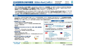 日本型教育の海外展開（EDU-Portニッポン）