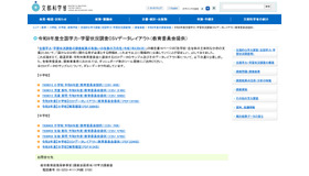 令和8年度全国学力・学習状況調査CSVデータレイアウト（教育委員会提供）