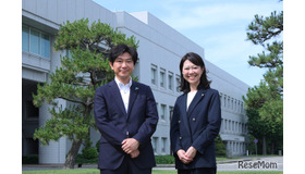 新潟県教育庁高等学校教育課 課長の今井亮二氏と、同課将来構想推進室 副参事（指導主事）の内川未奈希氏