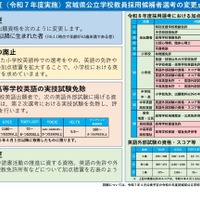 宮城県の教員採用、要項公表…出願受付5/12まで | 教育業界ニュース