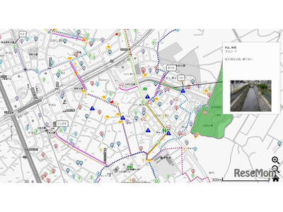 マップル「通学路安全支援システム」事故データ連携へ 画像