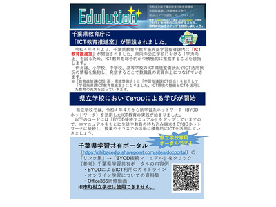 千葉県「GIGAスクール通信」をWebで公開 画像