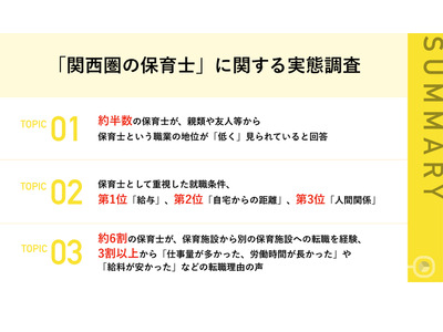 保育士の転職理由2位「仕事量・労働時間」負担…1位は? 画像