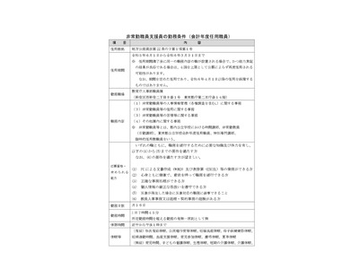 東京都、非常勤職員支援員と高校入試相談員を募集 画像