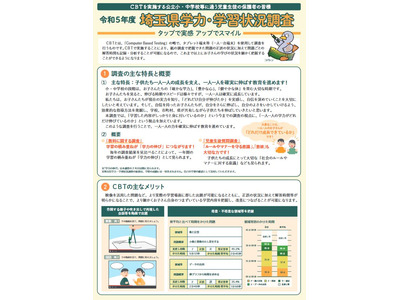 埼玉県学力調査、36市町村と県立中でCBT先行実施 画像