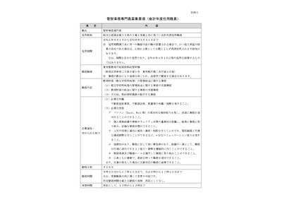 東京都、管財事務専門員と工事契約専門員を募集 画像