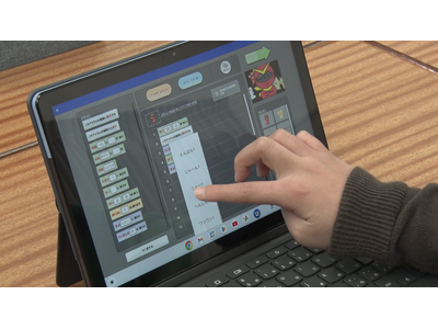 小学生向け映像制作アプリ「プログラマッピング」 画像