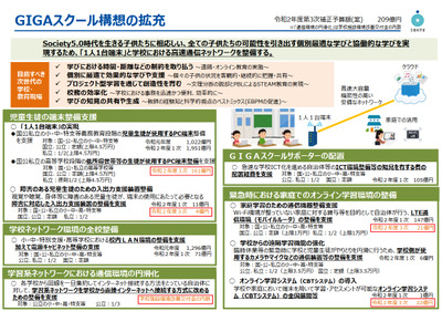 文科省、GIGAスクール構想の拡充へ…自治体に整備要請 画像