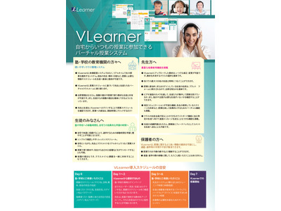 【休校支援】エドベック、授業配信システム「VLearner」 画像