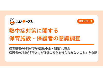 猛暑の課題、保育施設の9割「戸外活動の制限」に悩み 画像