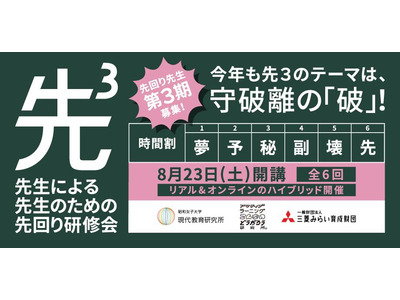 昭和女子大×電通、先生のための「先回り研修会」全6回 画像