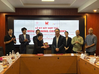 日本女子大、ベトナムのホーチミン市建築大と協定 画像