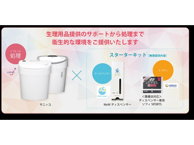 学校トイレに生理用品を…ユニ・チャームら3者が一部無償で提供 画像