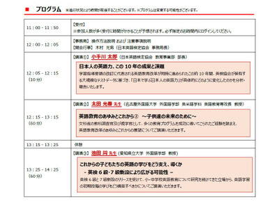 英語教育改革の成果と課題を検証…日本英語検定協会セミナー12/21 画像