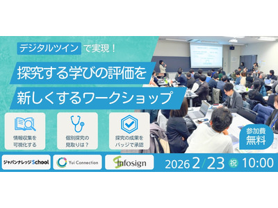 デジタルツインとオープンバッジ活用、探究の新評価を提案するワークショップ 画像