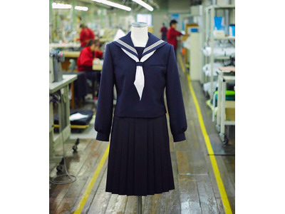 カンコー学生服、小中高生向けにオンライン工場見学開始 画像