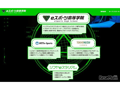 NTTe-Sports「eスポーツ高等学院」来春開校 画像