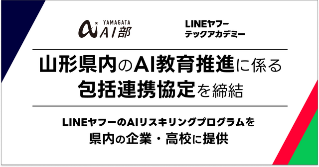 山形県内のAI教育推進に係る包括連携協定を締結