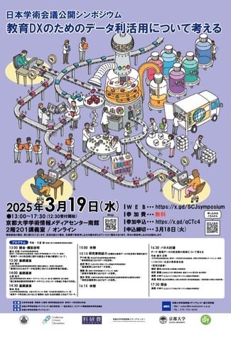 公開シンポジウム「教育DXのためのデータ利活用について考える」