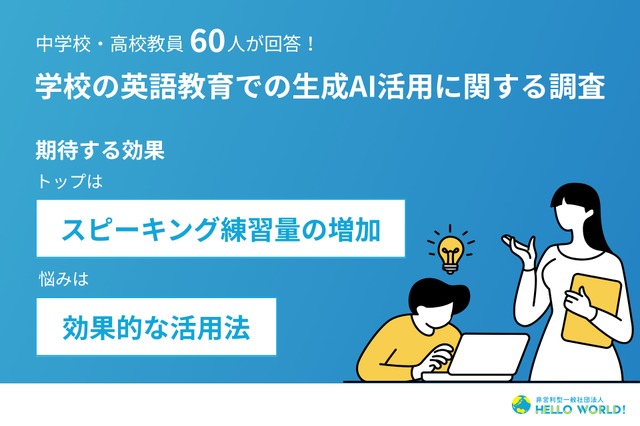 学校の英語教育での生成AI活用に関するアンケート調査