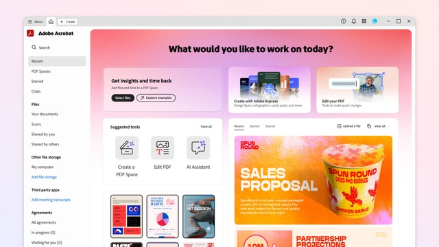 AI搭載のプラットフォーム「Acrobat Studio」を発表