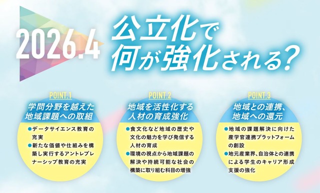 公立化で何が強化される？