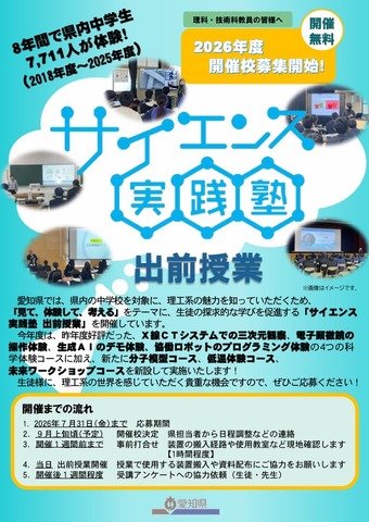 サイエンス実践塾出前授業