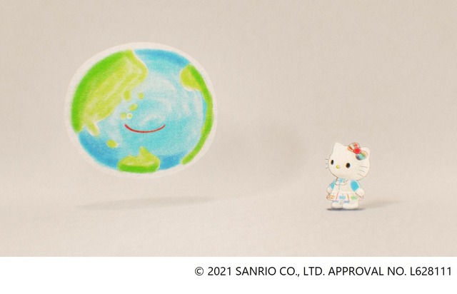 ショートムービー「わたし、地球」　(c) 2021 SANRIO CO., LTD. APPROVAL NO.L628111