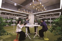 2025年4月に開設した新校舎（II期棟）では学生が利用できる施設が多数点在しており、施設の利用手続きもOIDAIアプリから行える
