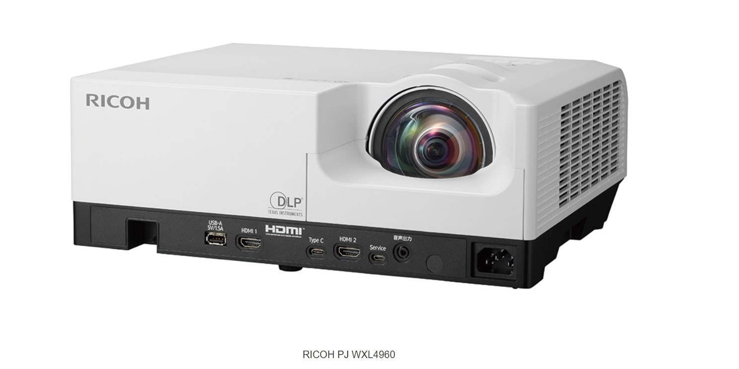 テレビ/映像機器RICOH PJ WX4241N DLP 短焦点プロジェクター 