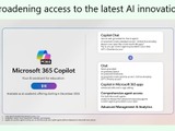Microsoft365教育版アップデート、Copilot有料アドオンは12月提供開始 画像