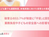 保育士の半数以上「こども誰でも通園制度」に不安 画像