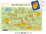 東急建設、学生用教材「駅から考える街づくりすごろく」展示…ダウンロードも 画像