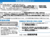 大学の新たな評価制度案、学部ごと4段階…インセンティブやペナルティも 画像
