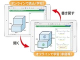 MetaMoJiの授業支援アプリ、オフライン編集に対応 画像