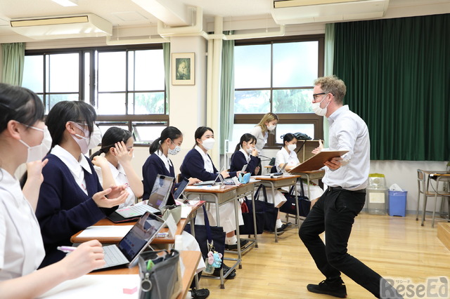 松蔭中学校高等学校は使える英語が身に付きやすい環境を整えている